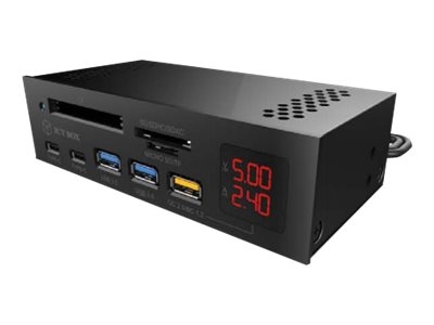 ICY BOX IB-873 - Lecteur de carte - 5,25" (SD, CF, microSD) - USB 3.0