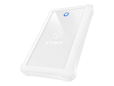 ICY BOX IB-233U3-WH - Boitier externe - 2.5" - SATA 6Gb/s - USB 3.0 - blanc