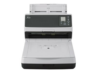 Ricoh fi-8270 - Scanner de documents - à plateau : CCD / Chargeur automatique de documents : double CIS - Recto-verso - 216 x 355.6 mm - 600 dpi x 600 dpi - jusqu'à 70 ppm (mono) / jusqu'à 70 ppm (couleur) - Chargeur automatique de documents (100 feuilles) - jusqu'à 10000 pages par jour - USB 3.2 Gen 1, Gigabit LAN - pour P/N: PA03770-0015, PA03810-0001, PA03810-0020, PA03810-D201, PA43404-A433, PA43404-A665