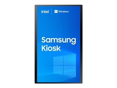 Samsung KM24C-3 - Kiosque - flash 256 Go - Win 10 IoT Enterprise (comprend Licence Win 10 IoT) - moniteur : LED 24" 1920 x 1080 (Full HD) écran tactile