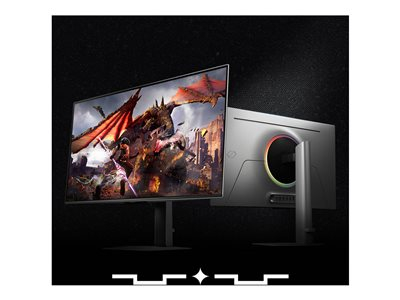 Samsung Odyssey OLED G8 S32DG802SU - Moniteur OLED - Intelligent - jeux - 32" - 3840 x 2160 4K @ 240 Hz - 250 cd/m² - 1000000:1 - 0.03 ms - 2xHDMI, DisplayPort - haut-parleurs - argent