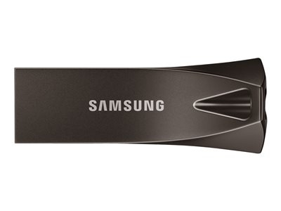 Samsung BAR Plus MUF-512BE4 - Clé USB - 512 Go - USB 3.2 Gen 1 - gris