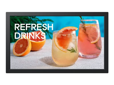 Samsung QB13C - Classe de diagonale 13" écran LCD rétro-éclairé par LED - signalisation numérique - Tizen OS - 1080p 1920 x 1080 - noir
