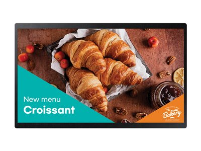 Samsung QB24C - Classe de diagonale 24" (23.8" visualisable) - QBC Series écran LCD rétro-éclairé par LED - signalisation numérique - Tizen OS - 1080p 1920 x 1080