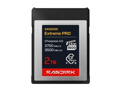 Extreme PRO CFexpress 4.0 B PCIe4x2 2TB