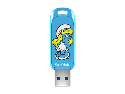 SanDisk Smurfs - Smurfette Edition clé USB - 256 Go - USB 3.2 Gen 1