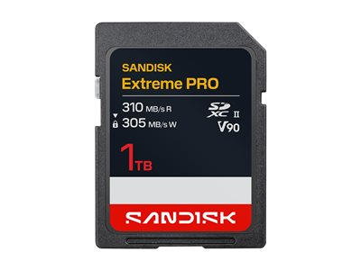 SanDisk Extreme PRO UHS-II V90 Cards UHS