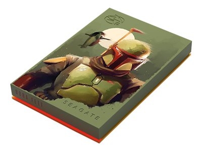 Seagate FireCuda STKL2000406 - Star Wars Boba Fett Drive Special Edition - disque dur - 2 To - externe (portable) - USB 3.2 Gen 1 - avec 3 ans de Seagate Rescue Data Recovery