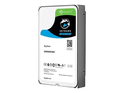 Disque dur de surveillance Seagate SkyHawk ST4000VX013 - Disque dur - 4 To - interne - SATA 6Gb/s - mémoire tampon : 256 Mo