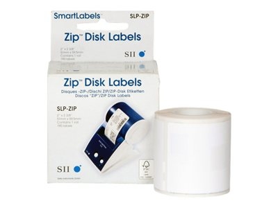 Seiko Instruments SLP-ZIP - Papier - adhésif permanent - blanc - 51 x 59.5 mm 190 étiquette(s) (1 rouleau(x) x 190 étiquettes - pour Smart Label Printer 620