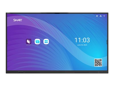 SMART Board NX186 - Classe de diagonale 86" NX Series écran LCD rétro-éclairé par LED - signalétique numérique interactive - Android - 4K UHD (2160p) 3840 x 2160 - noir