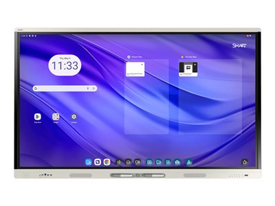 SMART Board MX065-V5 - Classe de diagonale 65" MX (V5) Series with iQ écran LCD rétro-éclairé par LED - interactive - avec écran tactile (multi-touches) - Android - 4K UHD (2160p) 3840 x 2160 - blanc