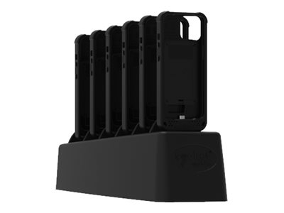 Socket Mobile DuraSled DS800 - Avec chargeur 6 baies - scanner de code à barres - compagnon - imageur linéaire - Bluetooth 2.1 EDR (pack de 6)
