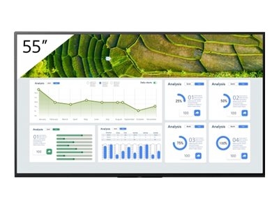 Sony Bravia Professional Displays FW-55BZ30L - Classe de diagonale 55" BZ30L Series écran LCD rétro-éclairé par LED - signalisation numérique - Android TV - 4K UHD (2160p) 3840 x 2160 - HDR - Direct LED