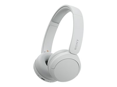 Sony WH-CH520 - Écouteurs avec micro - sur-oreille - Bluetooth - sans fil - blanc