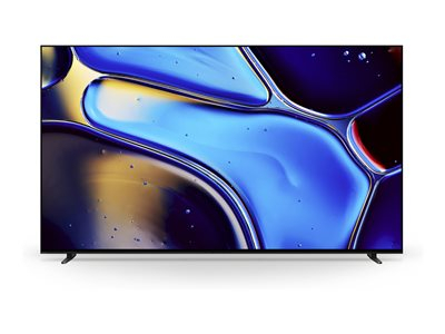 Sony Bravia 8 Professional Displays FWD-77XR80 - Classe de diagonale 77" (76.7" visualisable) TV OLED - signalisation numérique - Smart TV - Google TV - 4K UHD (2160p) 3840 x 2160 - HDR - cadre clignotant - Argent foncé, finition par vibration