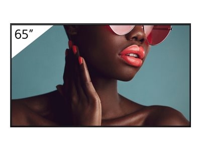 Sony Bravia Professional Displays FW-65BZ40L - Classe de diagonale 65" BZ40L Series écran LCD rétro-éclairé par LED - signalisation numérique - Android TV - 4K UHD (2160p) 3840 x 2160 - HDR - Direct LED