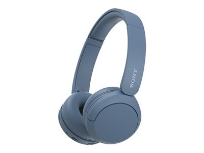 Sony WH-CH520 - Écouteurs avec micro - sur-oreille - Bluetooth - sans fil - bleu