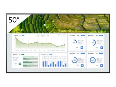 Sony Bravia Professional Displays FW-50BZ30L - Classe de diagonale 50" BZ30L Series écran LCD rétro-éclairé par LED - signalisation numérique - Android TV - 4K UHD (2160p) 3840 x 2160 - HDR - Direct LED