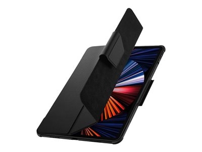 Spigen Armor Pro - Étui à rabat pour tablette - robuste - polyuréthane, polyuréthanne thermoplastique (TPU) - noir - 12.9" - pour Apple 12.9-inch iPad Pro (5ème génération)