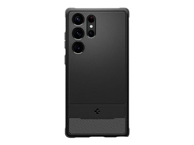 Spigen Rugged Armor - Coque de protection pour téléphone portable - polyuréthanne thermoplastique (TPU) - noir mat - pour Samsung Galaxy S23