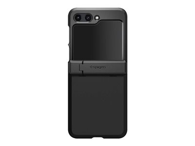Spigen Tough Armor Pro - Étui à rabat pour téléphone portable - polycarbonate - noir - pour Samsung Galaxy Z Flip5
