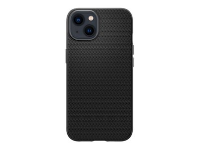 Spigen Liquid Air - Coque de protection pour téléphone portable - polyuréthanne thermoplastique (TPU) - noir mat - pour Apple iPhone 13 mini