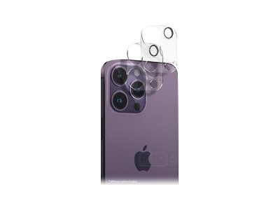 Spigen GLAS.tR Optik - Protecteur d'objectif pour téléphone portable - verre - limpide (pack de 2) - pour Apple iPhone 14, 14 Plus, 14 Pro, 14 Pro Max
