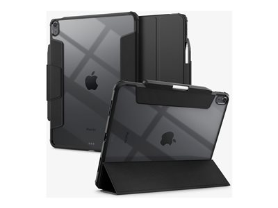 Spigen Ultra Hybrid Pro - Étui à rabat pour tablette - polycarbonate (PC) - noir - pour Apple 13-inch iPad Air (M2, M3)