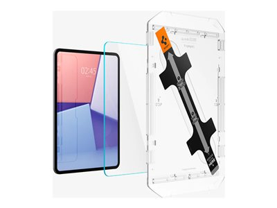 Spigen GLAS.tR EZ Fit - Schermbeschermer voor tablet - glas - transparant - voor Apple 11-inch iPad Pro (M4)
