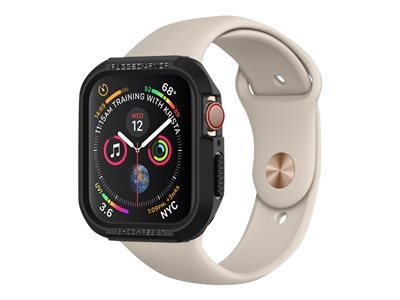 Spigen Rugged Armor - Coque de protection pour montre intelligente - robuste - polyuréthanne thermoplastique (TPU) - pour Apple Watch (44 mm)