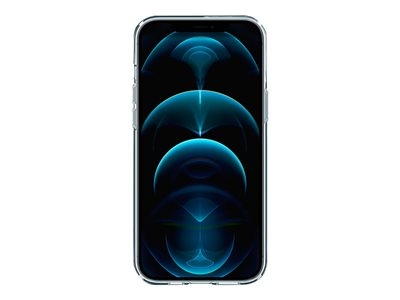Spigen Liquid Crystal - Coque de protection pour téléphone portable - polyuréthanne thermoplastique (TPU) - limpide - pour Apple iPhone 12, 12 Pro