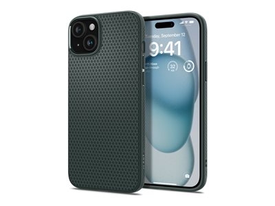 Spigen iPhone 15 Liquid Air Abyss Green