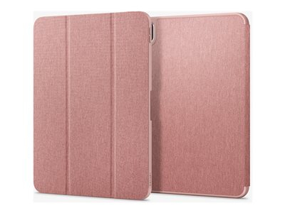 Spigen Urban Fit - Étui à rabat pour tablette - nylon, tissu tricoté - rose gold - pour Apple 11-inch iPad Pro (M4)