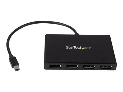 StarTech.com Splitter multi-écrans Mini DisplayPort vers 4x DisplayPort - Hub MST à 4 ports - Répartiteur Mini DP 1.2 vers 4x DP - Répartiteur video - 4 x DisplayPort - de bureau