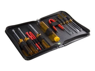 StarTech.com Kit de 11 Outils pour Ordinateurs - Trousse à Outils PC - Boîte à outils - pour P/N: ARMTBLTDT, ARMTBLTIW, ARMTBLTUGN, SECTBLTPOS, STNDTBLT1A5T, STNDTBLT1FS