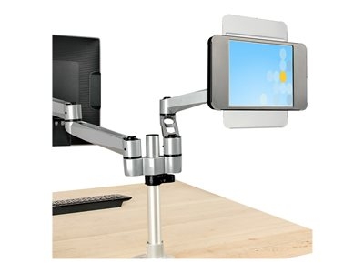 StarTech.com Support Tablette Antivol - Réglable VESA/Murale 10,5" - Pied - pour tablette - verrouillable - acier - noir - Taille d'écran : 10.5" - Interface de montage : 100 x 100 mm - montable sur mur, ordinateur de bureau, étrier de montage VESA