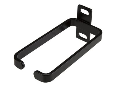 StarTech.com Anneau Métallique Gestion de Câbles Vertical pour Racks de Serveur 1U - Anneau en D Passe Câbles 4,5 cm x 10 cm - Anneau pour passage de câbles - noir - 1U - pour P/N: RACK-18U-20-WALL-OA, RACK-21U-20-WALL-OA, RACK-24U-20-WALL-OA, RK3236BKF, RKQMCAB12V2