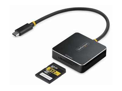 StarTech.com USB-C SD Express Card Reader, USB 10Gbps, Portable Memory Card Reader, USB Type-C to Secure Digital 7.1 Adapter, Works with Any Operating System - Lecteur de carte (SDHC, SDXC) - USB-C 3.2 Gen 2