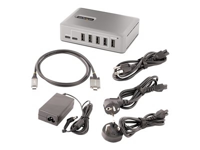 StarTech.com Hub USB-C à 10 Ports - USB-A/USB-C - Auto-Alimenté - 10Gbps - Concentrateur (hub) - 8 x USB 3.2 Gen 2 + 2 x USB-C 3.2 Gen 2 - de bureau