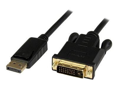 StarTech Câble adaptateur DisplayPort vers DVI actif de 91 cm - Convertisseur DP vers DVI-D - M/M - 1920x1200 - Noir - Câble DisplayPort - DisplayPort (M) pour DVI-D (M) - 91.5 cm - actif - noir - pour P/N: TB3CDK2DP, TB3CDK2DPUE, TB3CDOCKDP, TB3DK2DHV, TB3DK2DHVUE, TB3DKDPMAW, TB3DKDPMAWUE