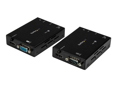StarTech.com Extender HDMI - 70 m - HDMI via RJ45 - Extendeur HDBase-T - IR - Série RS232 - Prolongateur HDMI via Ethernet - Cat5/Cat6 - Rallonge vidéo/audio/infrarouge/série/réseau - plus de CAT 5e/6 - 10Base-T - jusqu'à 100 m - pour P/N: SVA12M2NEUA, SVA12M5NA