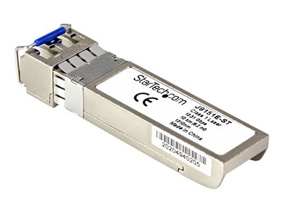 StarTech.com Module de transceiver SFP+ compatible HP J9151E - 10GBase-LR - Garantie a vie - 10 Gbps - Portee de 10 Km (J9151E-ST) - Module transmetteur SFP+ (équivalent à : HP J9151E) - 10GbE - 10GBase-LR - mode unique LC - jusqu'à 10 km - 1310 nm - pour HPE Aruba 2930F 12, 2930M 40, 6200F 12, 6200M 24, 6300, 6405 48, 6405 96, 64XX; CX 8360