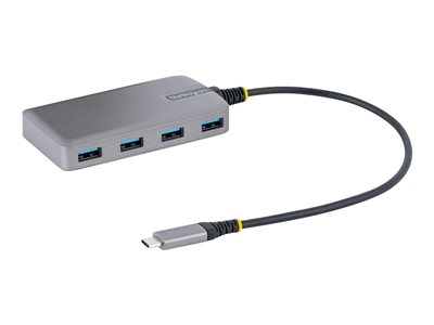 StarTech.com Hub USB-C à 4 Ports USB-A, 5Gbps - Hub Alimenté par Bus - Concentrateur (hub) - 4 x USB 3.2 Gen 1 + 1 x micro-USB - de bureau