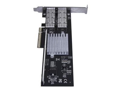 Startech Carte réseau PCIe à 2 ports QSFP+ 40G pour serveur - Adaptateur réseau 2 ports 40 GbE - Chipset Intel XL710 - Adaptateur réseau - PCIe - 40 Gigabit QSFP+ x 2