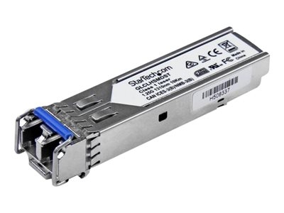 StarTech.com Module transceiver SFP Mini-GBIC fibre optique monomode LC Gigabit DDM, compatible Cisco - Émetteur-récepteur SFP 1310nm 20km - Module transmetteur SFP (mini-GBIC) (équivalent à : Cisco GLC-LH-SMD) - 1GbE - 1000Base-LX, 1000Base-LH - LC - jusqu'à 10 km - 1310 nm - pour P/N: IES101G2SFPW, IES101GP2SFW
