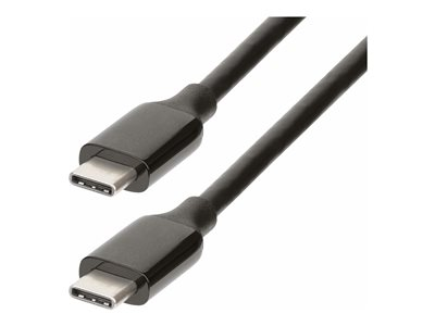 StarTech.com 3m (10ft) Active USB-C Cable, USB 3.2 Gen 2 10Gbps, Long USB Type-C Data Transfer Cable, 60W Power Delivery, 8K 60Hz, DP 1.4 Alt Mode w/HBR3/HDR10/MST/DSC 1.2/HDCP 2.2 - USB C to C cable (UCC-3M-10G-USB-CABLE) - Câble USB - USB-C (M) pour USB-C (M) - USB 3.0 / USB 3.1 / USB 3.2 Gen 2 - 3 m - actif, USB Power Delivery (60W), support pour 8K60Hz - noir