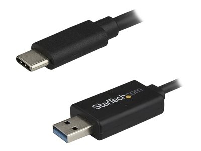 StarTech Câble USB 3.0 de transfert de données - USB-C vers USB A - Câble USB - USB-C (M) pour USB type A (M) - USB 3.0 - 2 m - noir