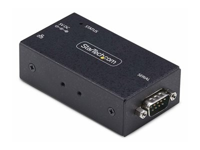 Startech Adaptateur Série vers Ethernet à 1 Port, LAN vers RS232 DB9 - Serveur de périphérique - 100Mb LAN, RS-232 - montable mur/rail DIN - Conformité TAA