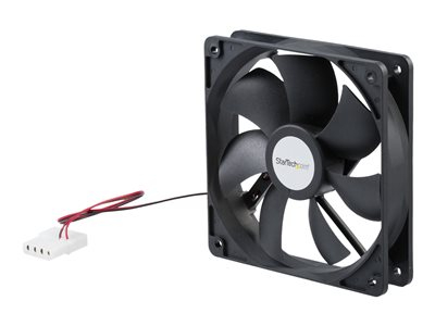 StarTech.com Ventilateur PC à Double Roulement à Billes - Alimentation LP4 - 120 mm - Kit de ventilation pour ordinateur - 120 mm